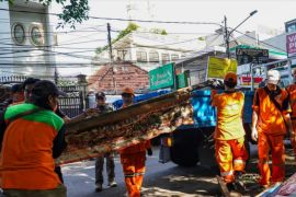 Jakpus tata kawasan kebon kacang setelah penertiban bangunan liar