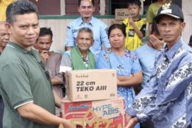 Wabup Katingan pastikan kebutuhan korban kebakaran terjamin