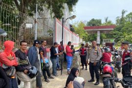 Polres Karimun patroli di SPBU antisipasi "panic buying" BBM