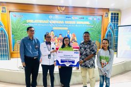 PNM Ambon dorong difabel mandiri secara ekonomi lewat pengembangan usaha sagu