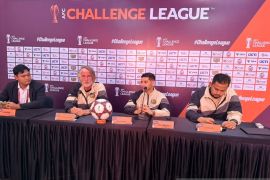 Riekerink: Dewa United ingin tiru mentalitas Liverpool di leg kedua