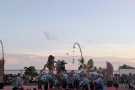 20 Ogoh-ogoh diarak di Festival Sanur Metangi 2026