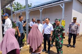 Satgas PRR tinjau lokasi pascabencana di Agam, bahas percepatan huntap