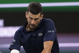 Djokovic tersingkir setelah laga sengit di Indian Wells