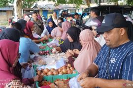 Gerakan pangan murah jaga stabilitas harga dan pasokan bahan pokok di Bangka Selatan