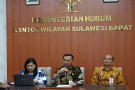 Kemenkum Sulbar petakan rancangan produk hukum di Polman