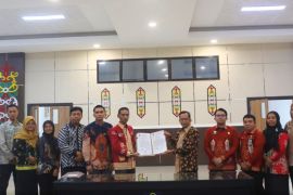 Kanwil Kemenkum Kalteng harmonisasi enam Raperbup Lamandau