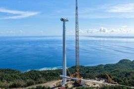 Envision Energy Memasang Turbin Angin PLTB Terbesar untuk Pasar Internasional di Filipina, Dorong Masa Depan Energi Terbarukan