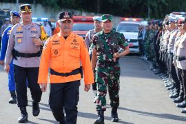 Dandim Tarakan Dampingi Walikota Tarakan Pimpin Apel Gelar Operasi Ketupat Kayan 2026