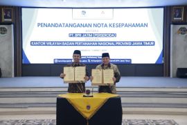 Bank UMKM Jatim dan BPN perkuat akses modal penerima sertifikat tanah