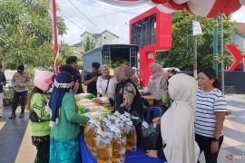 Polres Bangka Selatan gelar gerakan pangan murah jaga stabilitas harga