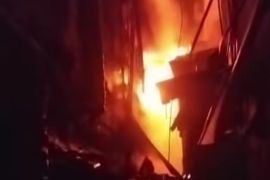 Lima orang petugas terluka akibat kebakaran di Tanah Sereal Jakbar