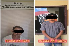 Polisi tangkap dua pelaku pembunuhan pria di Sungai Veteran Banjarmasin