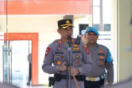 Polres Banggai petakan titik rawan bencana jelang mudik Lebaran