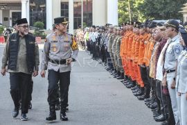 Apel gelar pasukan Operasi Ketupat 2026 di Jambi