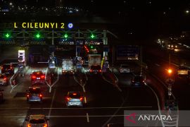 Arus mudik awal Tol Cileunyi