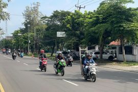 H-7 Lebaran, Ribuan Pemotor Mulai Padati Jalur Pantura Cirebon!