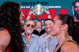 Penguasa kelas terbang putri Fundora penuhi berat badan hadapi Ruiz