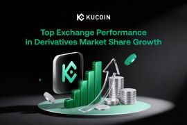 KuCoin Jadi Salah Satu Bursa Kripto dengan Pertumbuhan Pangsa Pasar Derivatif Teratas pada Februari: Data CoinDesk
