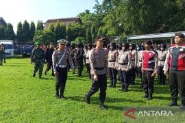 Pengamanan Lebaran 2026 Polres Madiun libatkan paguyuban silat