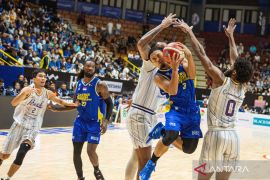 Yudha Saputera pimpin Satria Muda taklukkan Tangerang Hawks