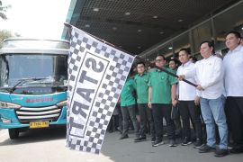 Ketua DPD lepas mudik gratis perantau Sumatera bagian selatan