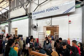 109.061 pemudik tiba di Daop 4 Semarang sejak masa angkutan mudik mulai