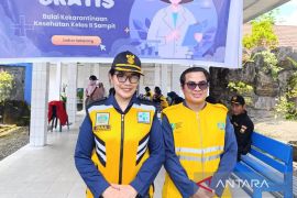 BKK Kelas II Sampit berikan pemeriksaan kesehatan gratis bagi pemudik