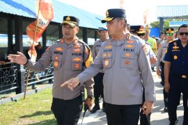 Kapolda Babel tinjau Pelabuhan Tanjung Kalian Mentok, pastikan arus mudik aman lancar