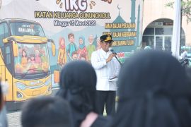 Gubernur Banten lepas 1.570 peserta mudik ke Gunung Kidul