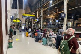 Hari ke-5 masa Angkutan Lebaran 2026, sebanyak 46.884 penumpang naik dan turun di Daop 6 Yogyakarta