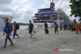 Puncak arus mudik Pelabuhan Sampit, 2.683 orang berangkat ke Pulau Jawa
