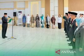 Kanwil Kemenag Kalsel lantik Kepala Kemenag baru di lima Kabupaten