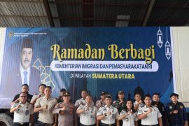2.500 paket bantuan sosial Kemenimipas sasar warga Gabion Belawan