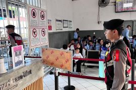 Polres Malang antisipasi kepadatan arus mudik di stasiun