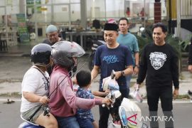 Resmob Polres Kapuas berbagi di Bulan Suci Ramadhan