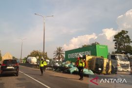Pertamina Patra RJBB bicara kecelakaan armada skidtank LPG di Tol Tamer