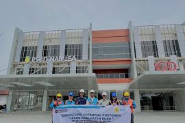 PLN UP3 Ambon tambah pasokan energi RSUD Kabupaten Buru 865 kVA