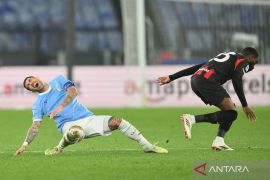 Tampil di kandang, Lazio amankan kemenangan 1-0 atas AC Milan