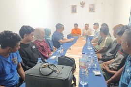 Tujuh kru KM Garda Nusantara 17 yang tenggelam dievakuasi ke Ternate