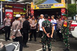 Kompolnas cek pos terpadu Polresta Banjarmasin layani pemudik