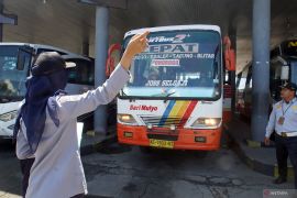 Inspeksi keselamatan angkutan mudik di Tulungagung