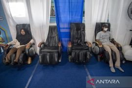 Mudik pantura anti pegal: Rest Area jembatan timbang Losarang sediakan kursi pijat gratis, cek lokasinya!