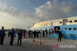 KSOP Belitung awasi pemudik transit di pelabuhan penyeberangan