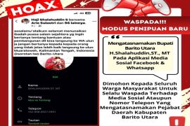 Pemkab imbau masyarakat waspada modus penipuan atas nama Bupati Barut