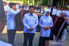 Prof Sumper Mulia Harahap disambut meriah di Kampus UIN Syahada Padangsidimpuan