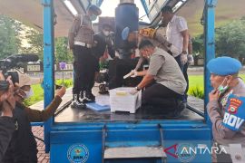 25 kg kokain ditemukan di Selayar dimusnahkan