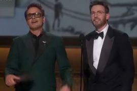 Momen Robert Downey Jr dan Chris Evans reuni di panggung Oscar 2026
