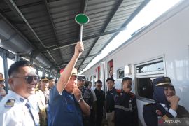 Mudik Gratis KAI Palembang 2026, sebanyak 3.010 Pemudik diberangkatkan dari Stasiun Kertapati