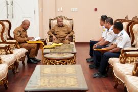 Pemprov Papua-Kemenhub bahas pengembangan Pelabuhan Korido